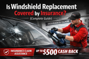 1 Hour Auto Glass Replacement Cash Back Offer